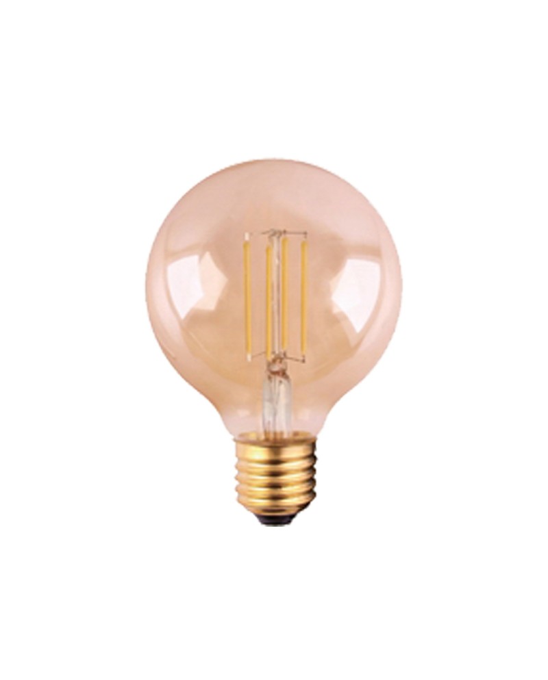 BOMBILLA LED VINTAGE AMBAR  G95 - E27 – 6,5W - 2200K
